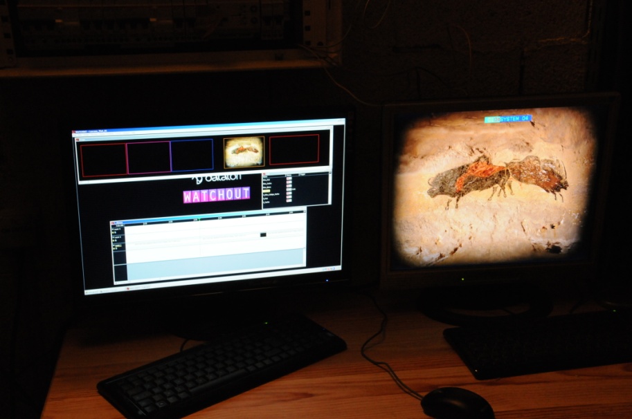 Installation technique — Lascaux Révélé