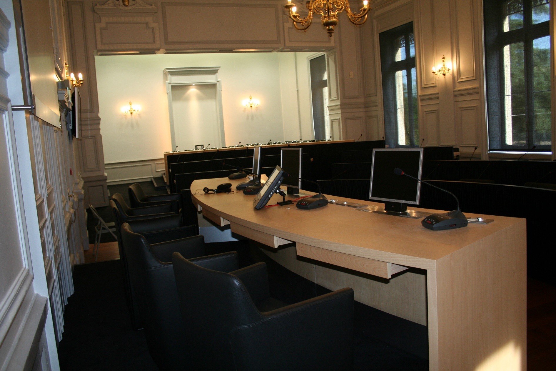 Salle des délibérations du Conseil Général de la Dordogne — Le projet — étape 2