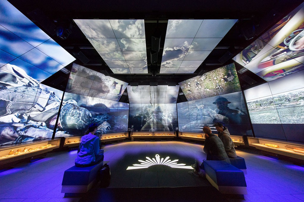 Sir John Monash Centre — La salle immersive